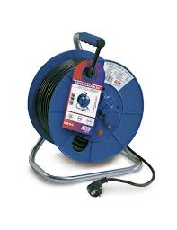 Alargador Cable 50mt Enrrollable Tayg